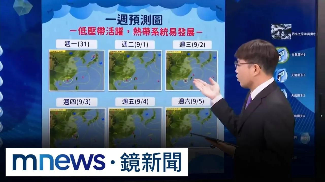 雨還沒要停「恐再下一週」！　低氣壓影響「南部、東部」防豪雨