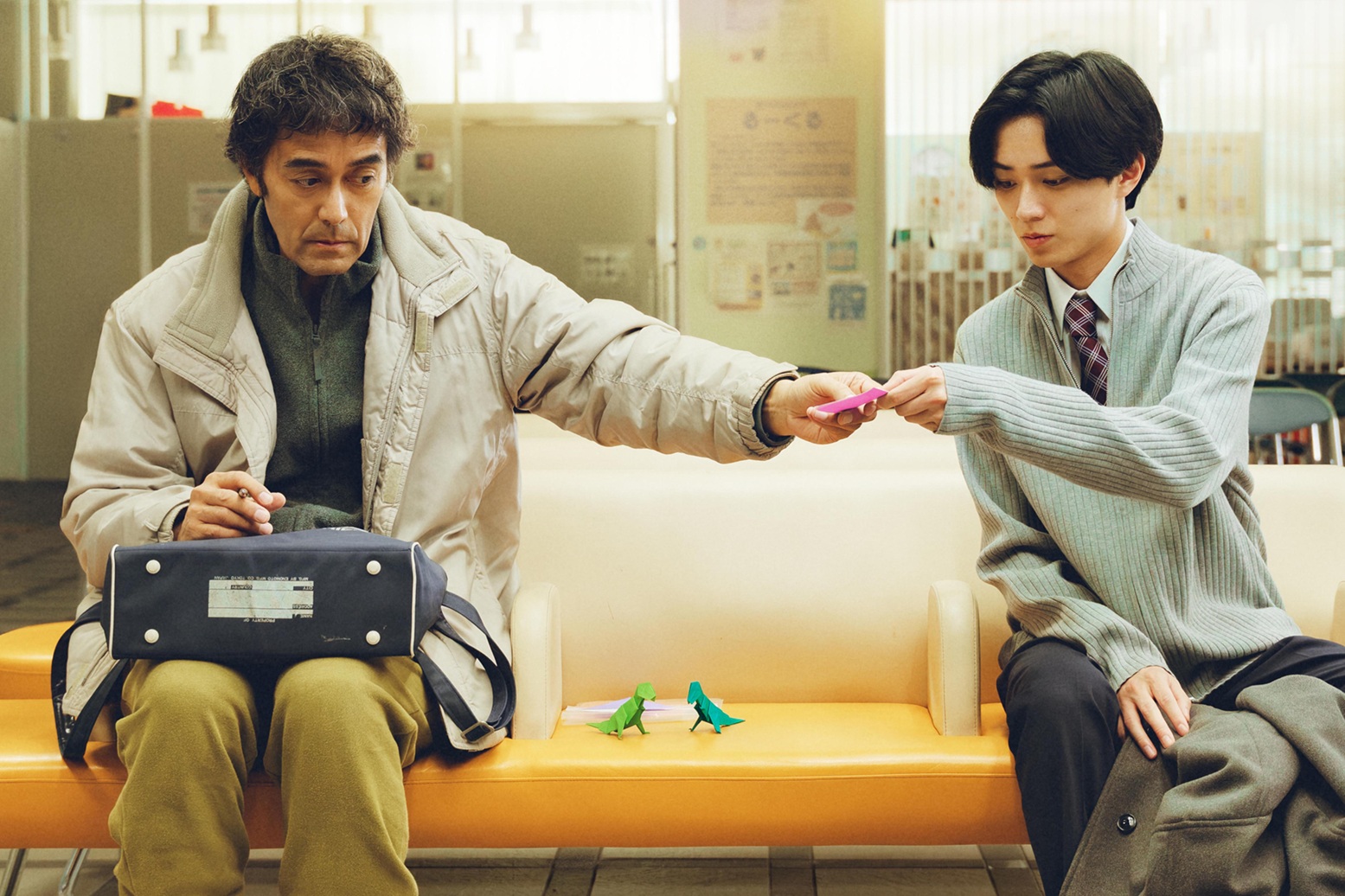 日本影帝阿部寬主演的《幸福便利貼》將在金馬影展舉行世界首映,他也將來台出席相關活動。(金馬執委會提供)
