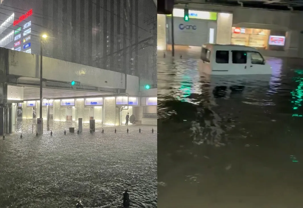世紀暴雨襲千葉縣釀4死　成田機場封鎖6千人克難過夜！災後慘況曝光