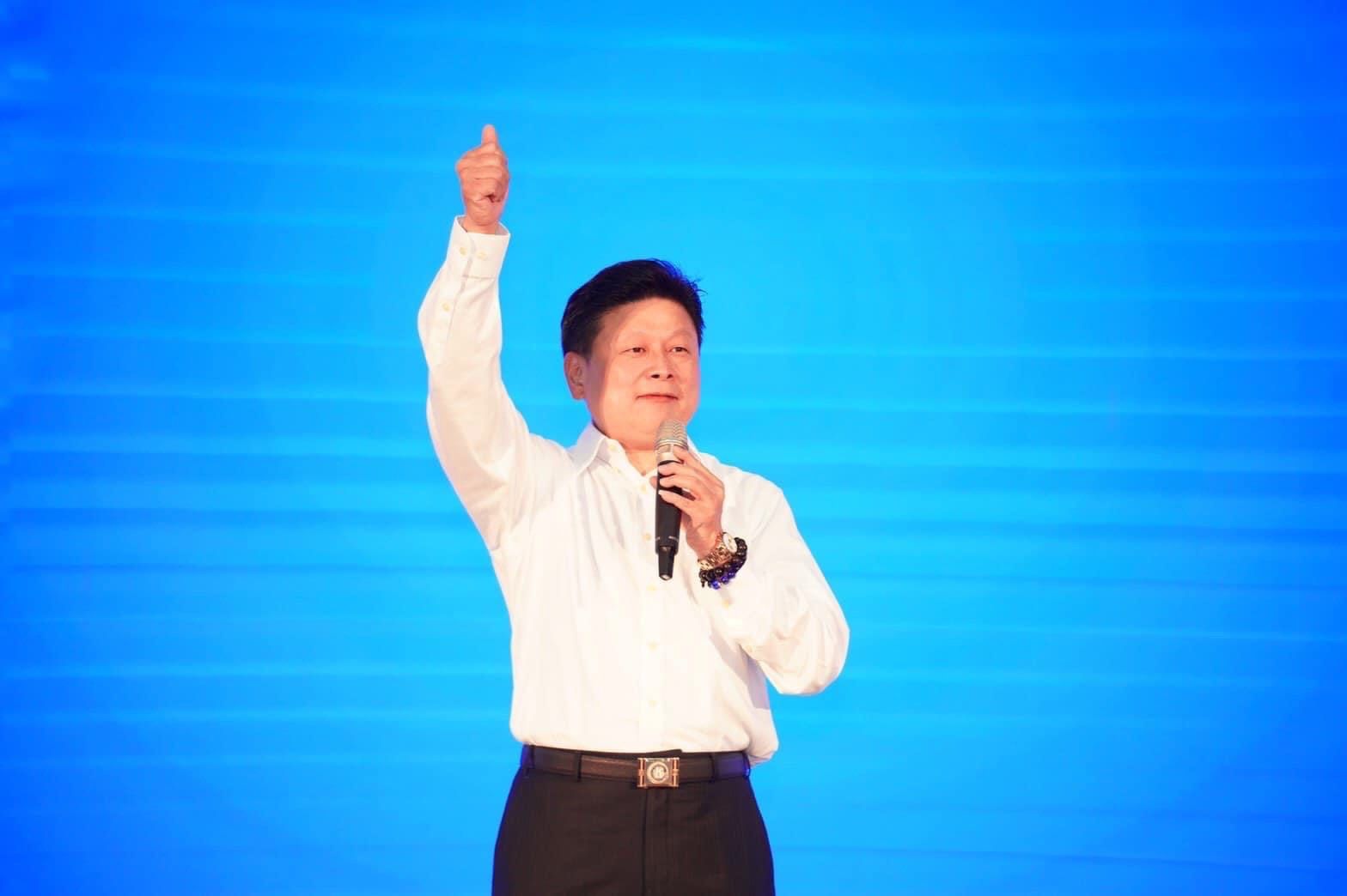 傅崐萁今晚宣布不參選國民黨主席。(翻攝自傅崐萁臉書)