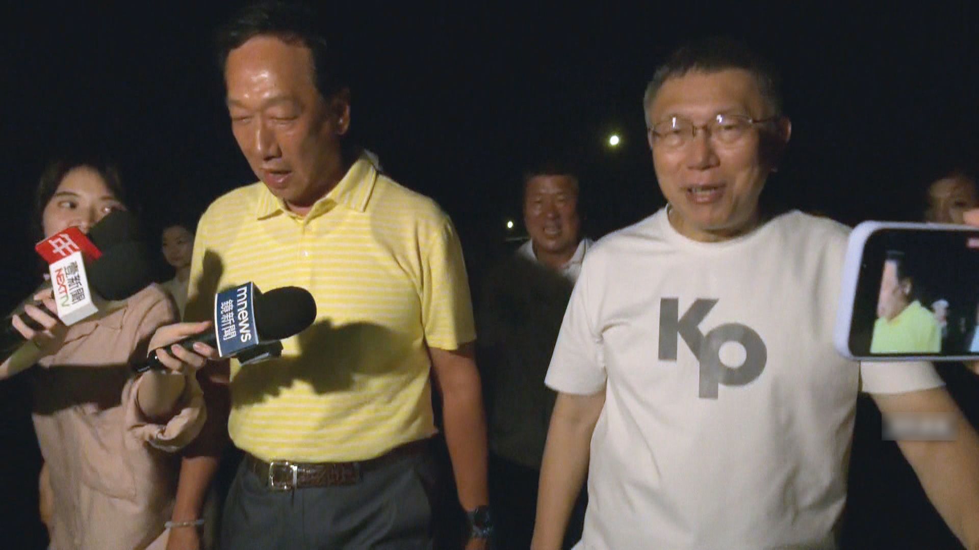 郭台銘宣布角逐總統大選,多次表示希望促成在野談話。(資料畫面)