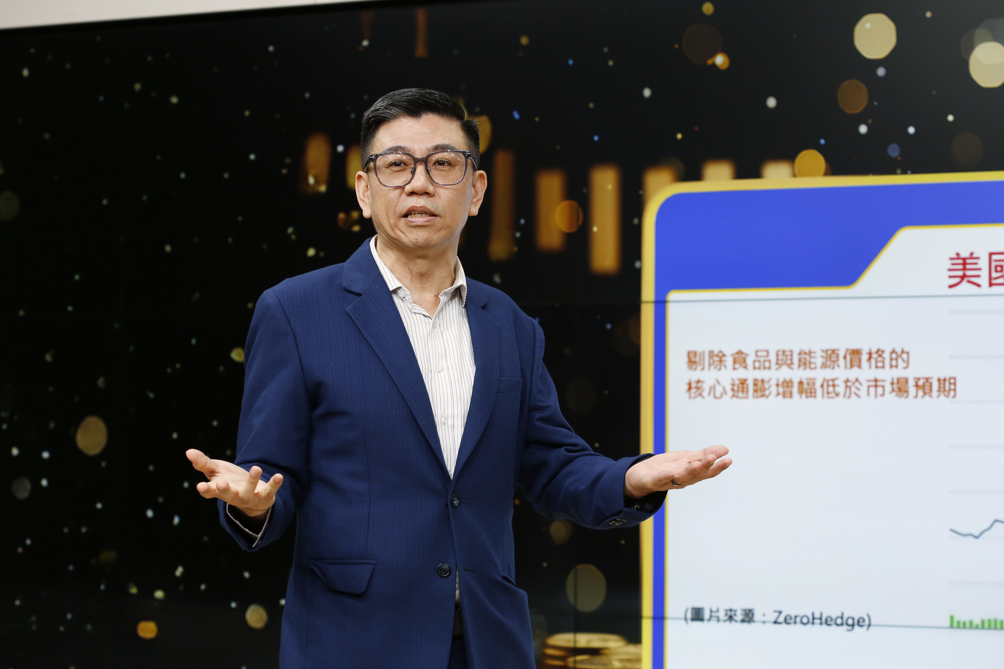 面對台股大震盪,資深分析師蔡明翰建議採取「543布局法」。