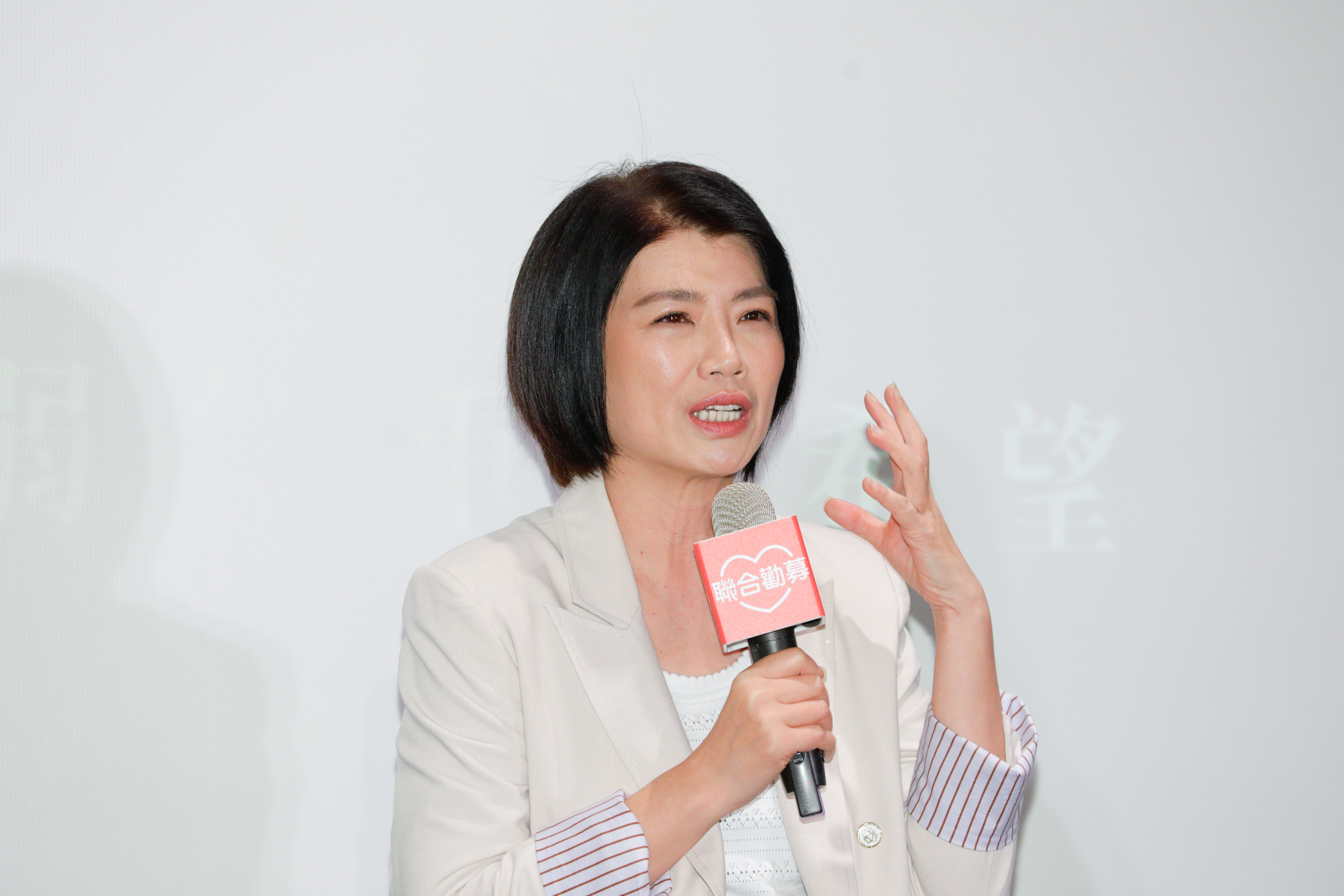 嚴藝文出席公益活動。