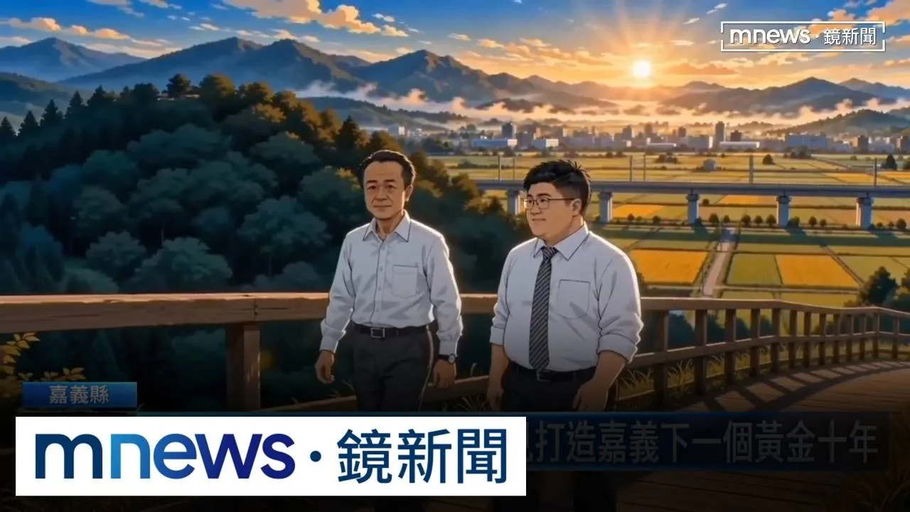 蔡易餘推AI形象片　四大政見打造嘉義下一個黃金十年