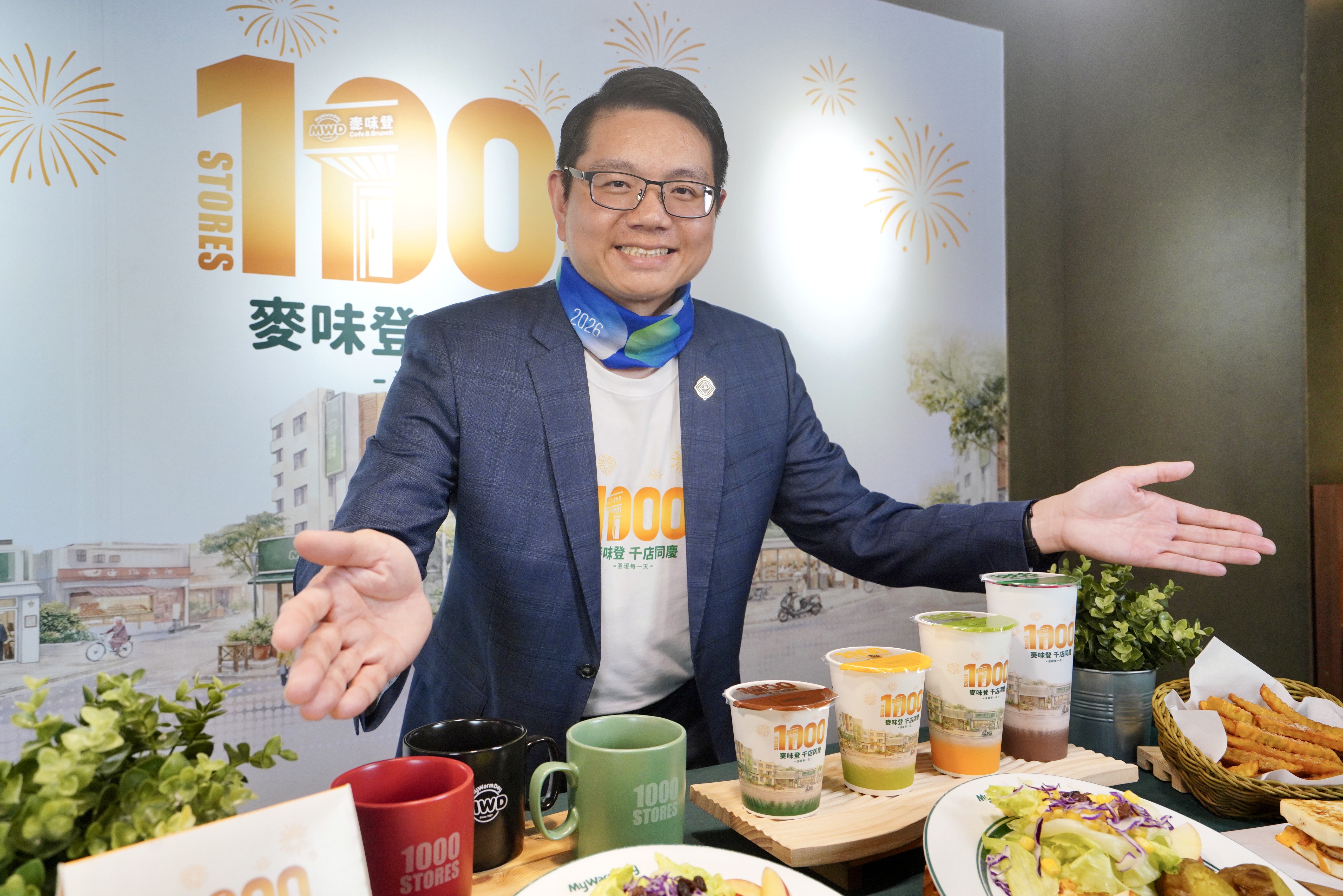 揚秦國際企業董事長卓靖倫。