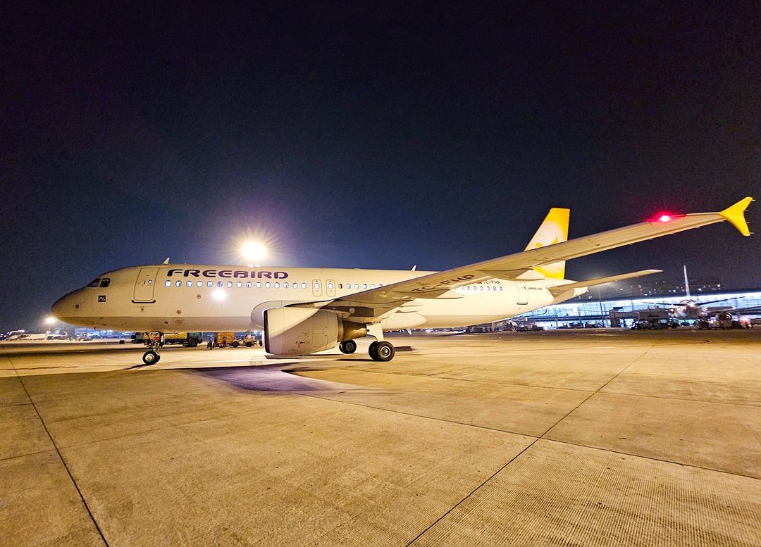 泰越捷航空班機誤闖福岡機場死路。(示意圖,圖非當事飛機,翻攝自泰越捷航空IG)