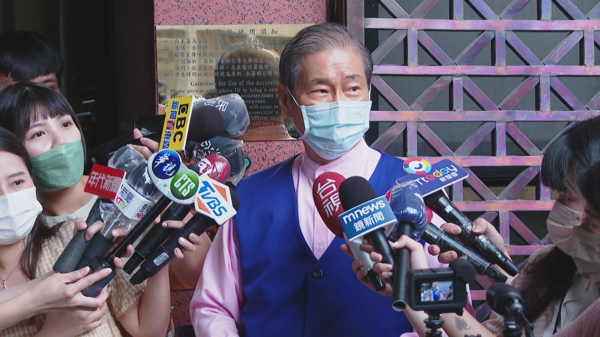 中華統一促進黨總裁「白狼」張安樂。(資料照)