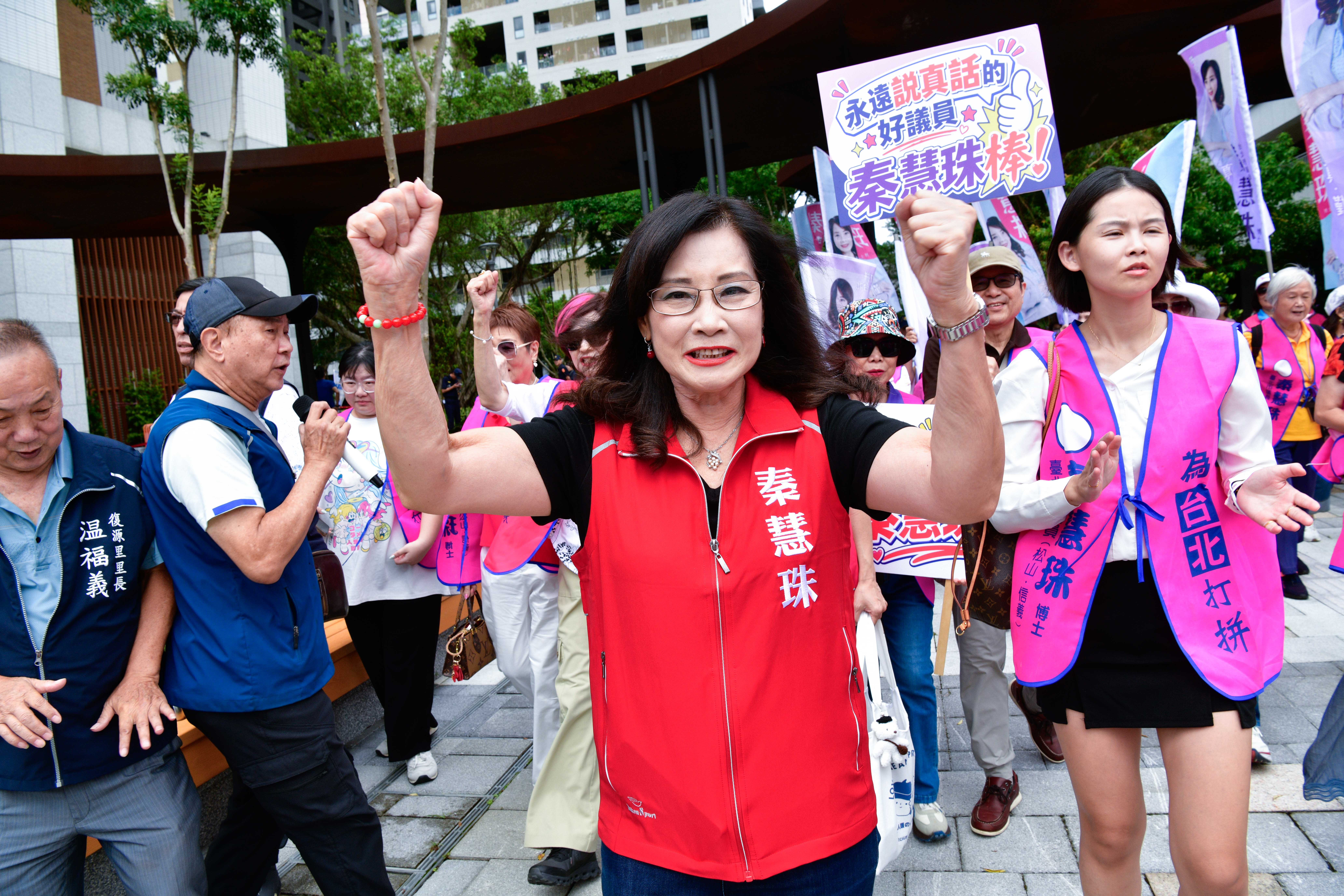 尷尬口誤！秦慧珠竟喊「我是正統綠慧珠」　急澄清：我黨齡比蔣萬安年紀還大