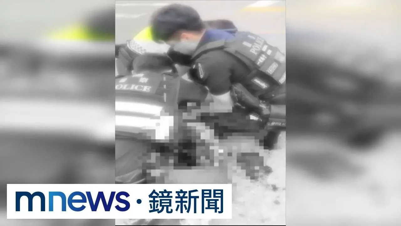 64歲男持刀隨機砍2人　警開2槍制伏、2警也受傷