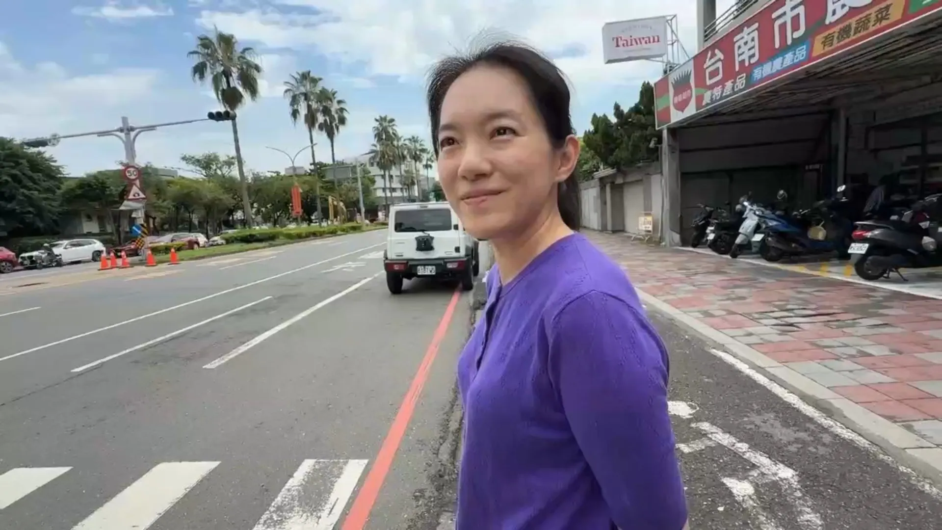 陳幸妤離婚／陳幸妤露面了！親曝深夜留言原因　笑喊：怕記者太無聊