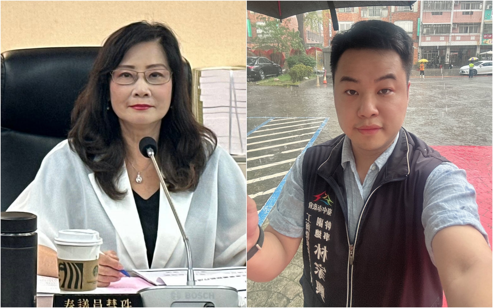 秦慧珠近日和粉專「政客爽」槓上,質疑背後主持的是某台中市府L姓人士,被影射的林家興則現身留言回擊。(翻攝自臉書)