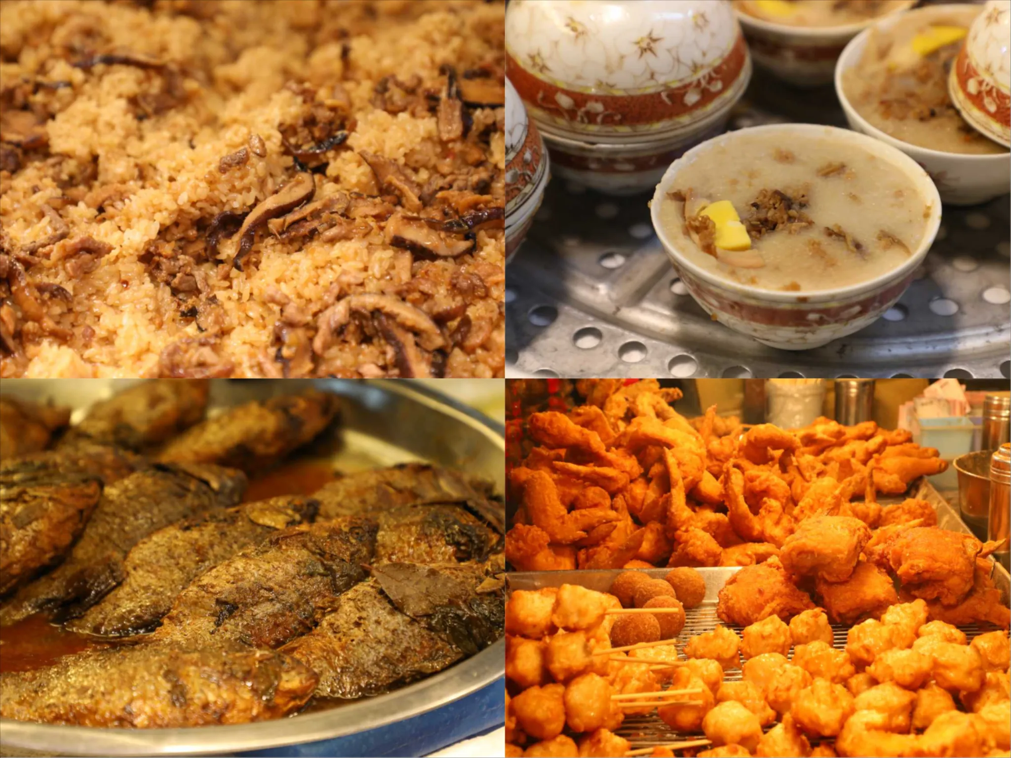 （有片）本來不想逛同安黃昏市場，一走進去就失控！炸雞、秒殺油飯、現煮薏仁湯，裴社長全包了