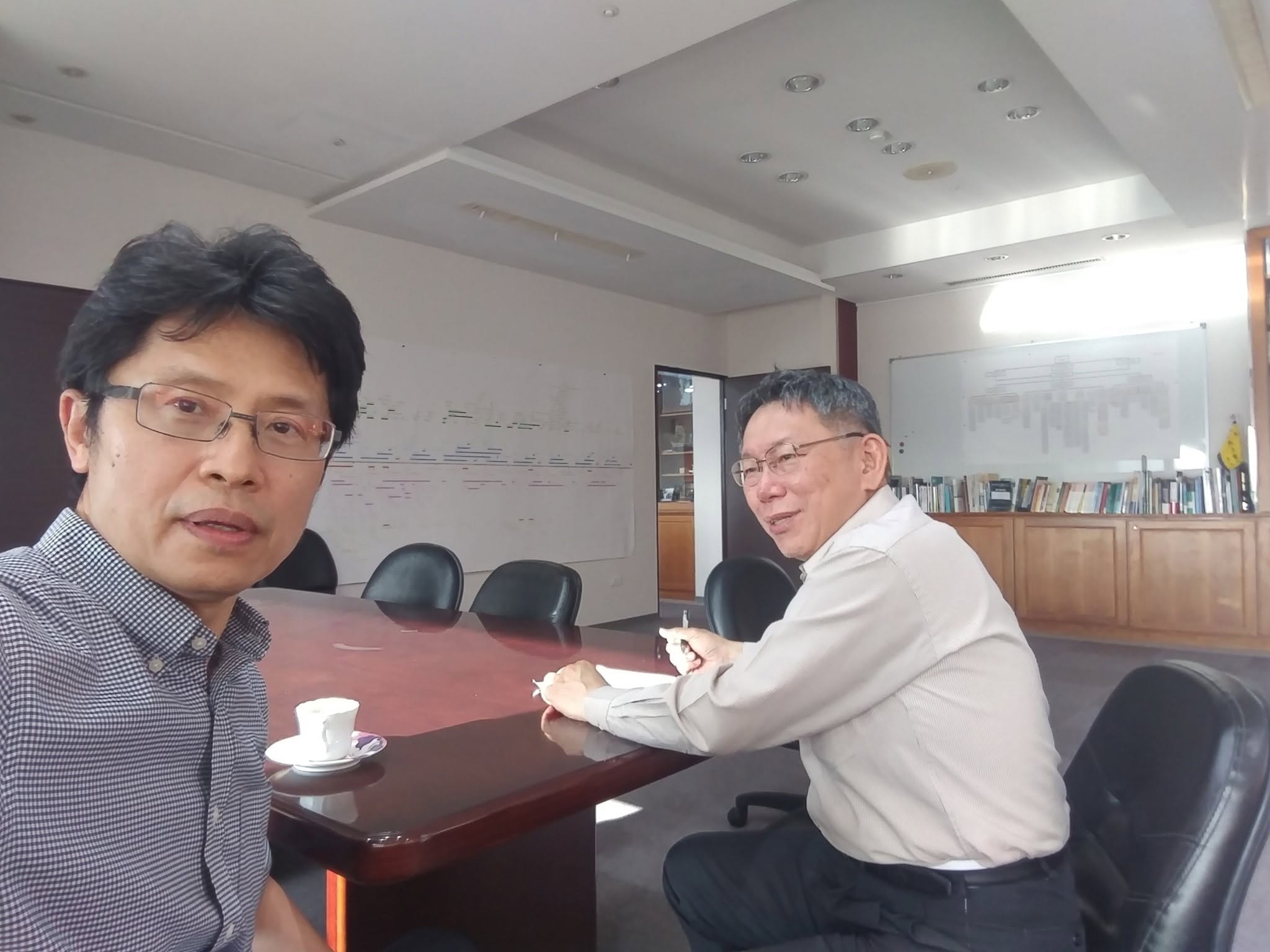 柯文哲主動邀見面! 沈政男曝將北上會面:相信官司不會有事