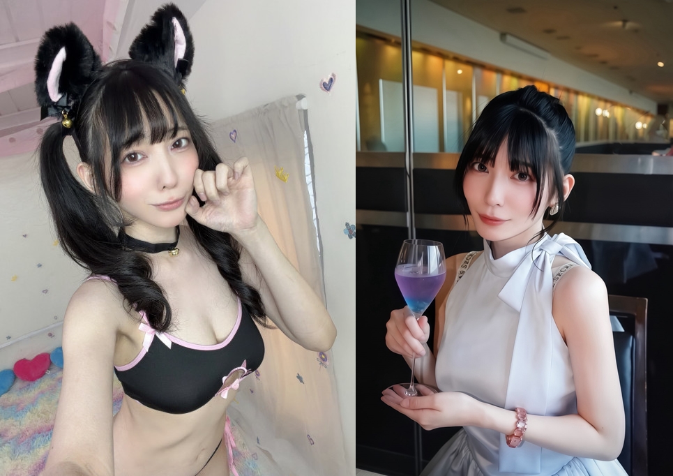 紫堂留衣身材火辣,坦言當補習班老師時,班上的男同學常因她而分心。(翻攝X@rui_shido)