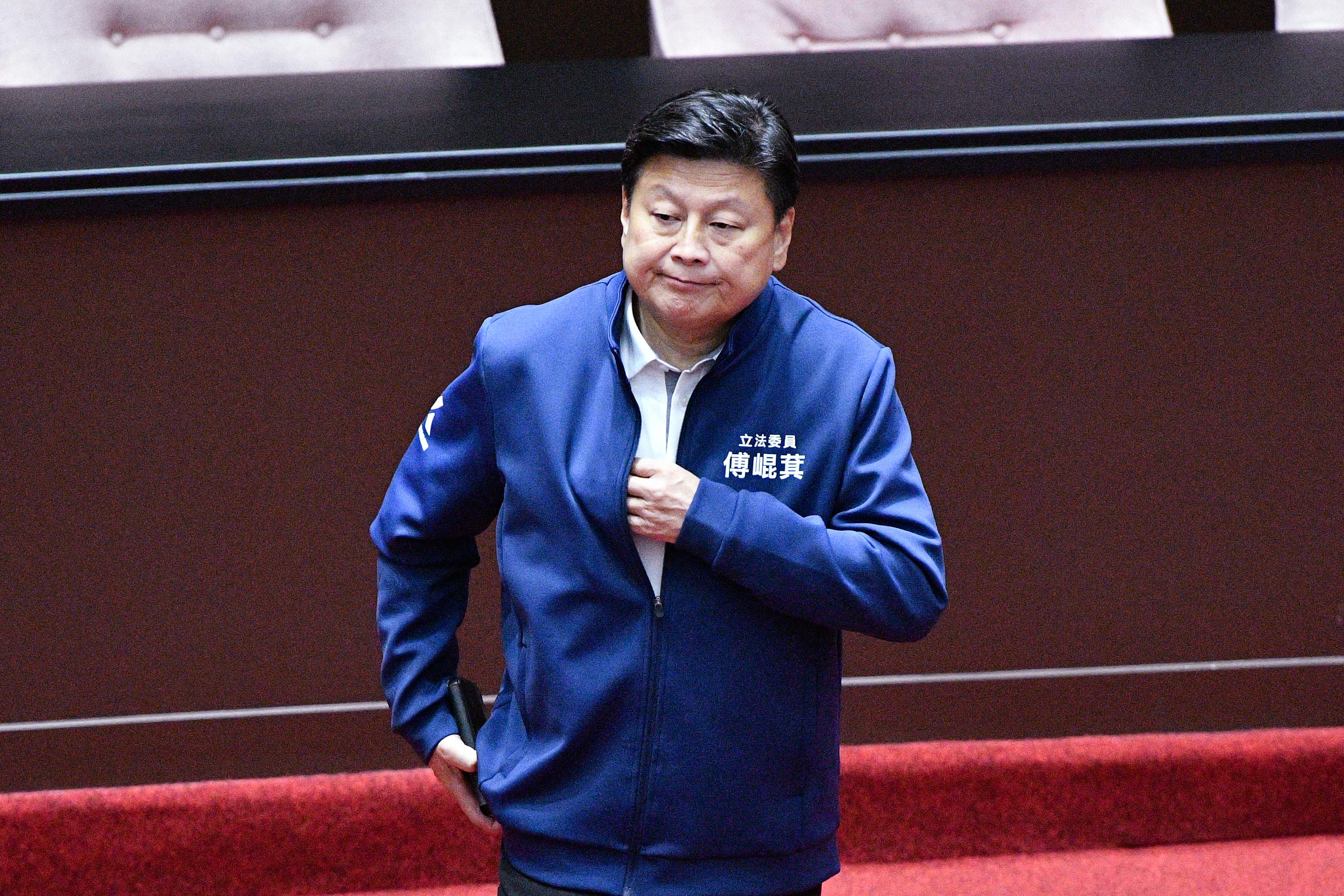傅崐萁。(鏡報提供)