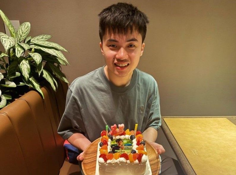 林昀儒昨(17日)喜迎23歲生日。(翻攝自林昀儒IG)