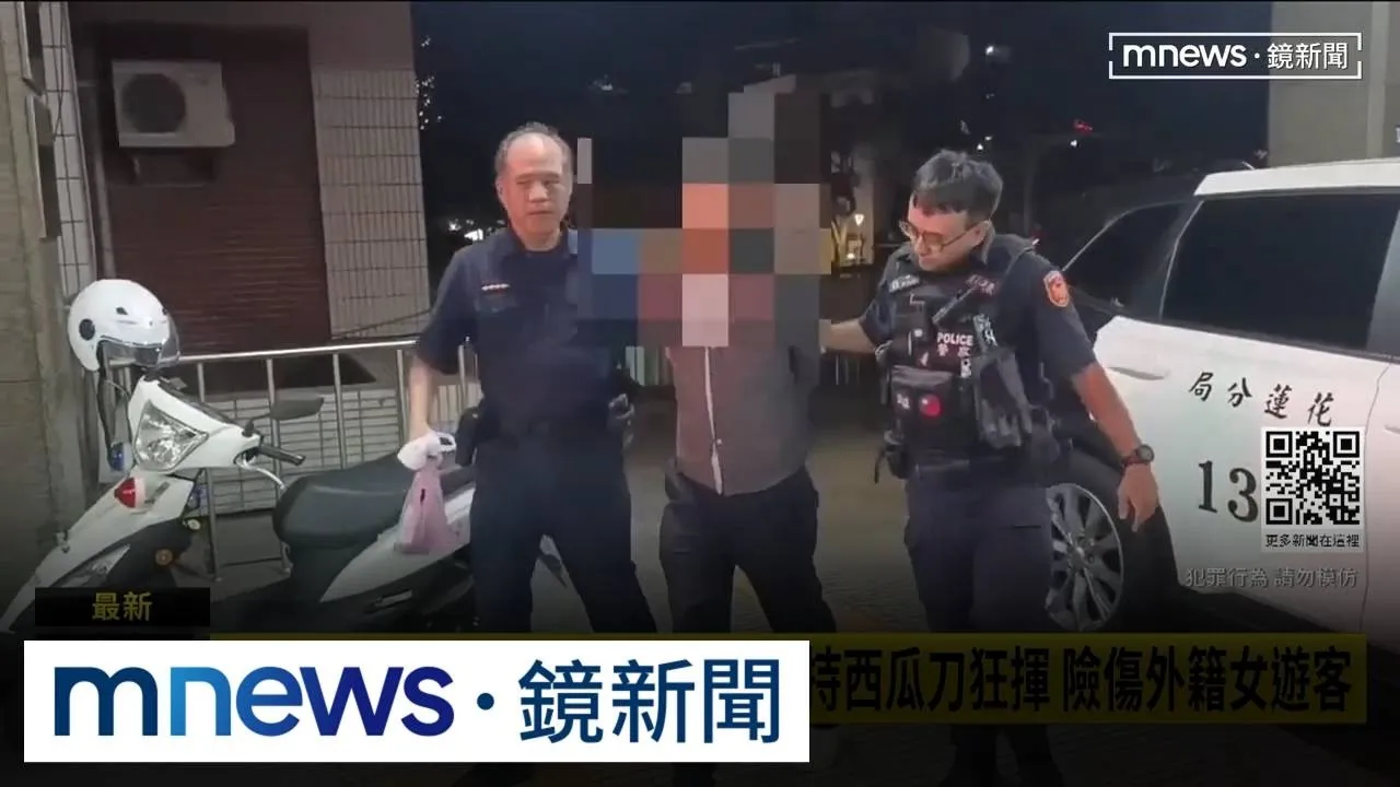上演大逃殺！醉男持刀闖東大門夜市砍人　民眾嚇壞狂逃