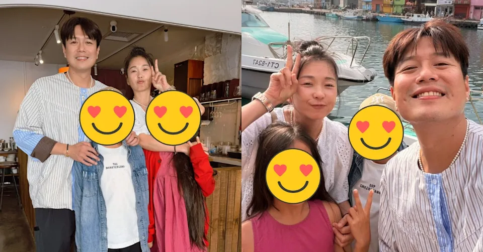 李易與六月走過婚姻低潮,夫妻倆很有自己的儀式感,6月時曾慶祝水晶婚。(李易臉書)