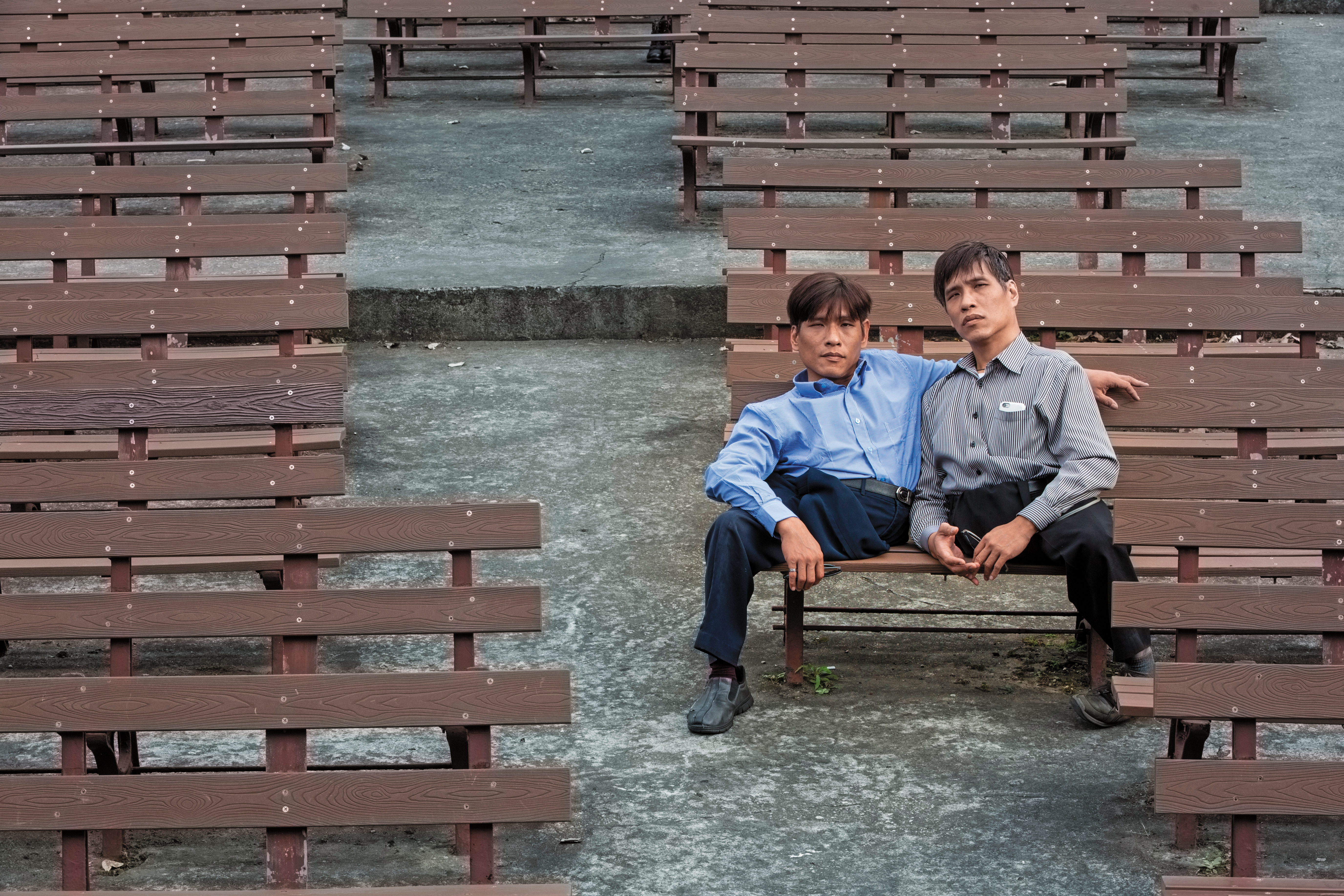 張忠仁(左)、張忠義(右)是亞洲第一對成功分割的連體嬰。(本刊資料照)