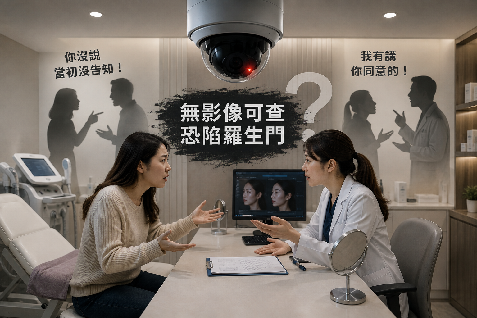 醫美診間監視器掀存廢論戰！專家憂出事「無影像可查」恐陷羅生門