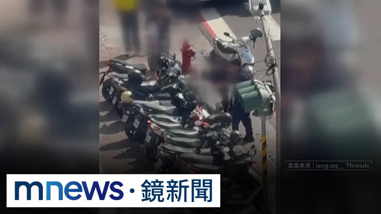 大馬路上持安全帽打人　狹路相逢討債變互打
