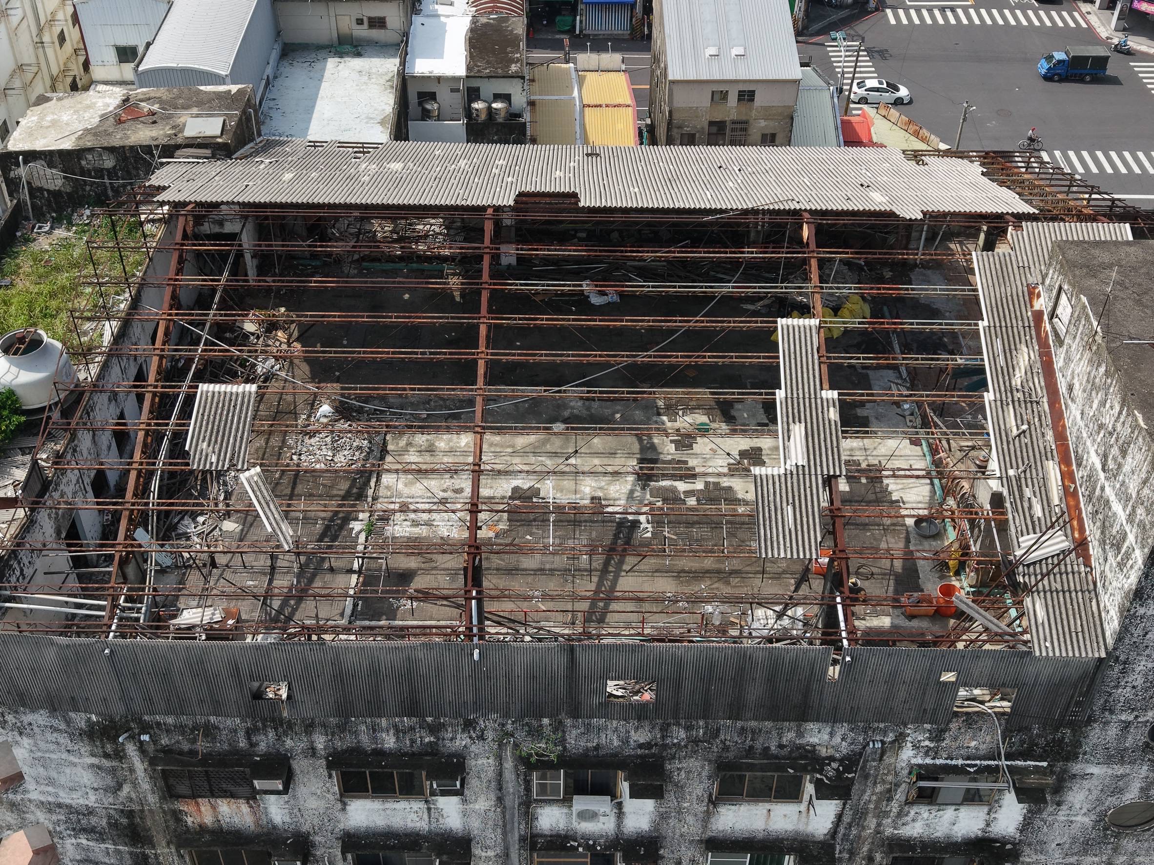 臺南市政府擴大導入無人機空拍勘災,讓復原工作更快且紮實。(臺南市政府提供)