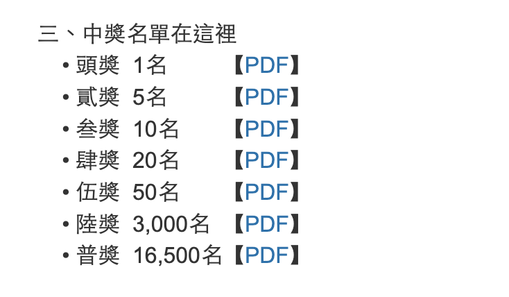 「手機報稅抽獎」查得獎得下載PDF名單　網酸：科技大國？