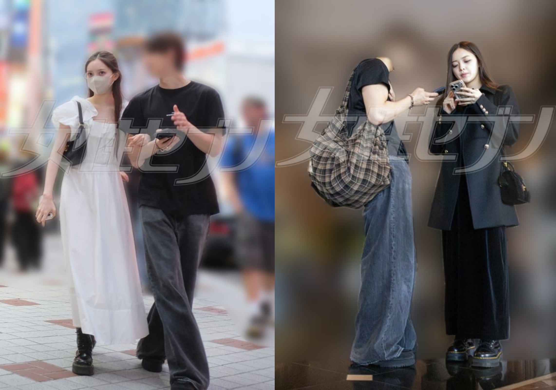 日本媒體直擊廣末涼子的兒子與他女友Shiho約會。(翻攝網路)