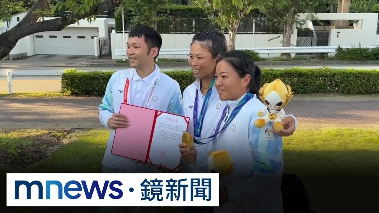 亞運網球金包銀「台灣內戰」　謝淑薇攜梁恩碩奪金