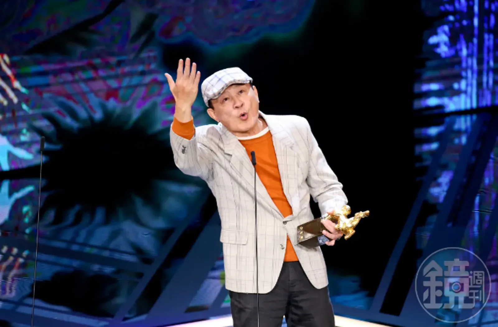 金馬男星陳慕義突喊,「叫你別談政治的人「就是準備出賣你的人。」(本刊資料照)