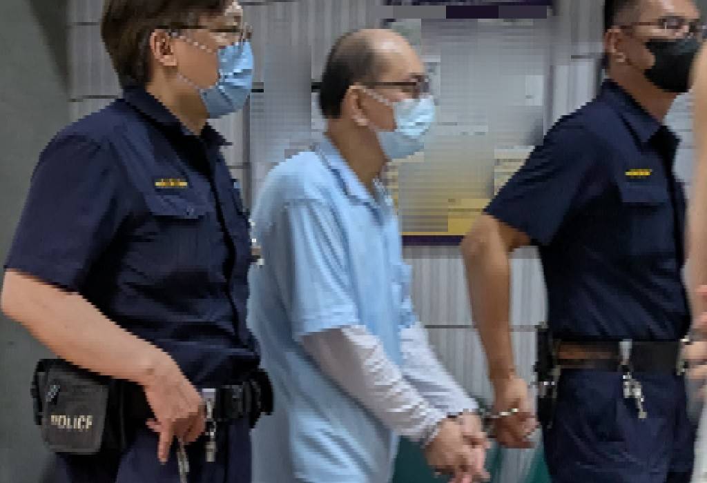 在押分行協理張登宗翻供,稱審核不需要經過他。(鄧玉瑩攝影)
