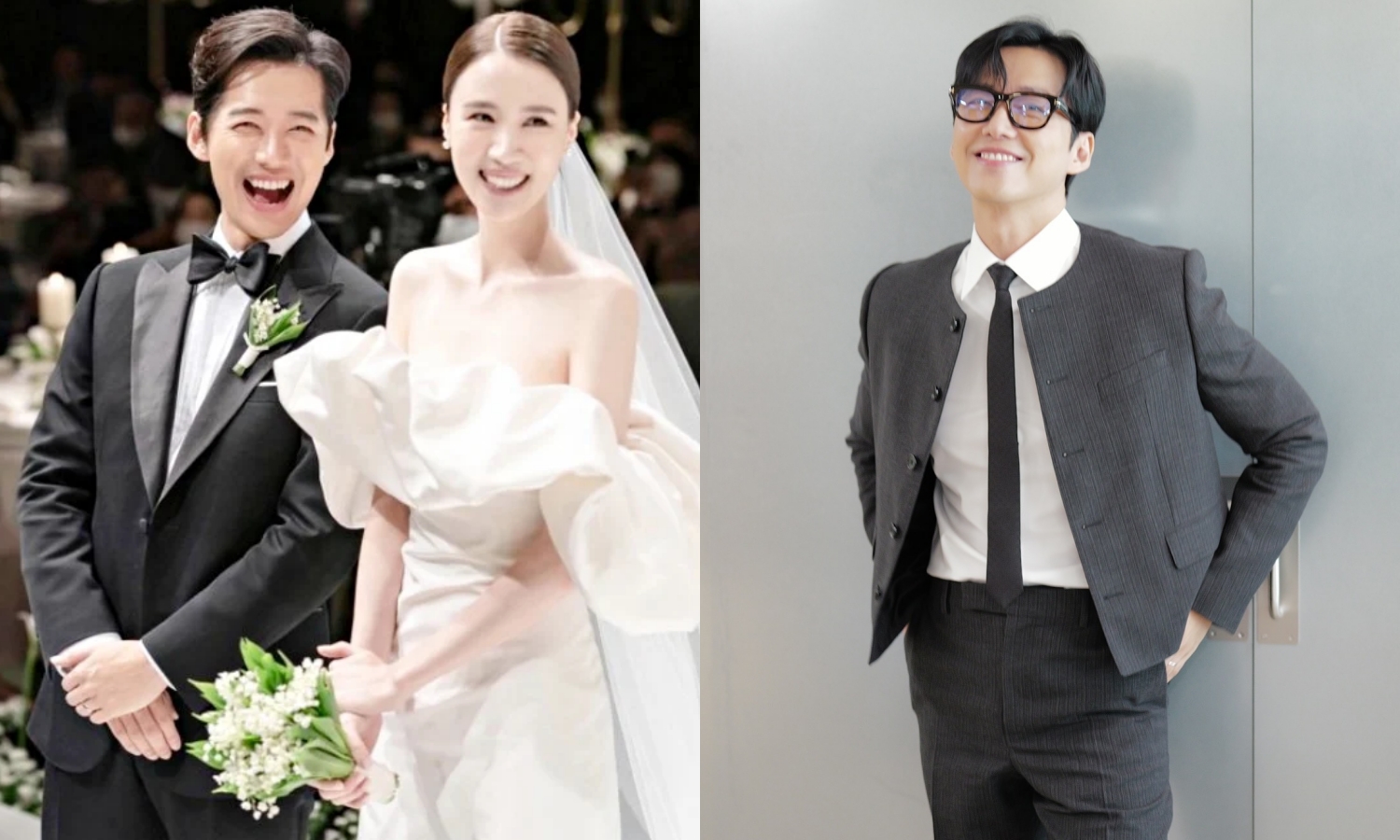 韓星南宮珉結婚四年喜迎家庭新成員。(左網路圖片,右翻攝南宮珉IG)