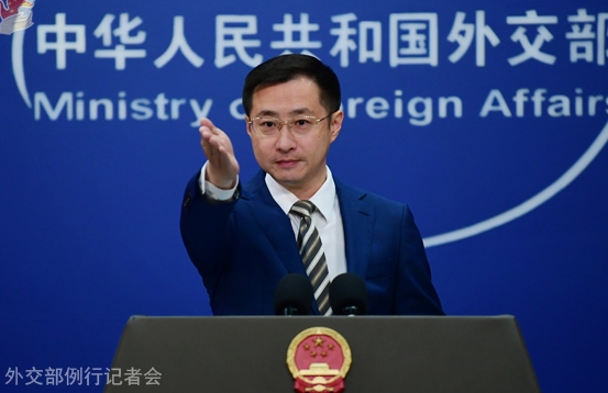 對於傳出巴紐關閉我駐館,中國外交部今日表示,這再次表明堅持一個中國原則是國際社會人心所向、大勢所趨。(翻攝自中國外交部官網)