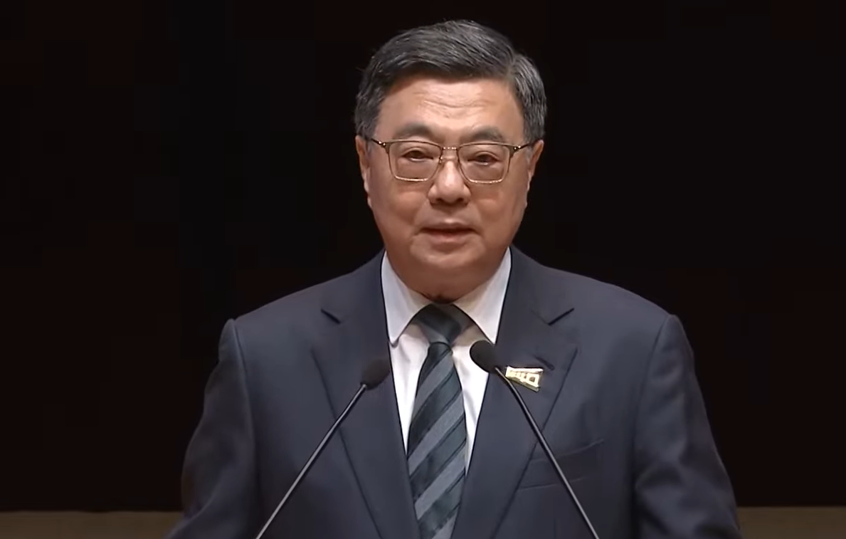 卓榮泰今出席民進黨全代會並發表施政報告。