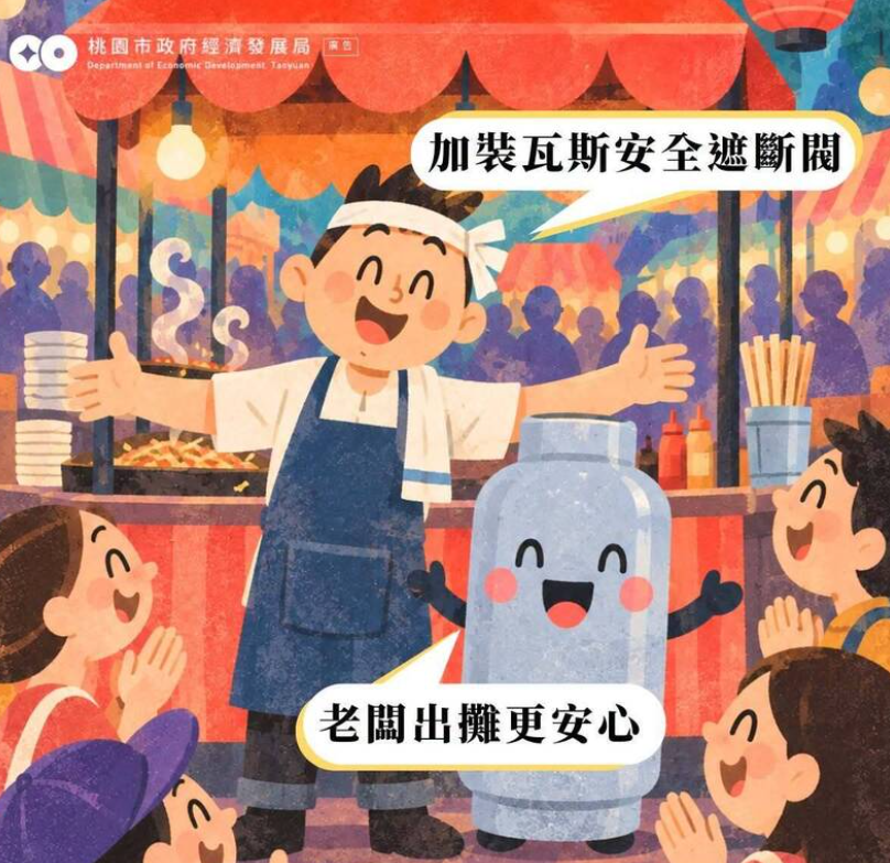 桃市動用第二預備金補助瓦斯安全遮斷閥　市議員盼中央善盡源頭管理責任

