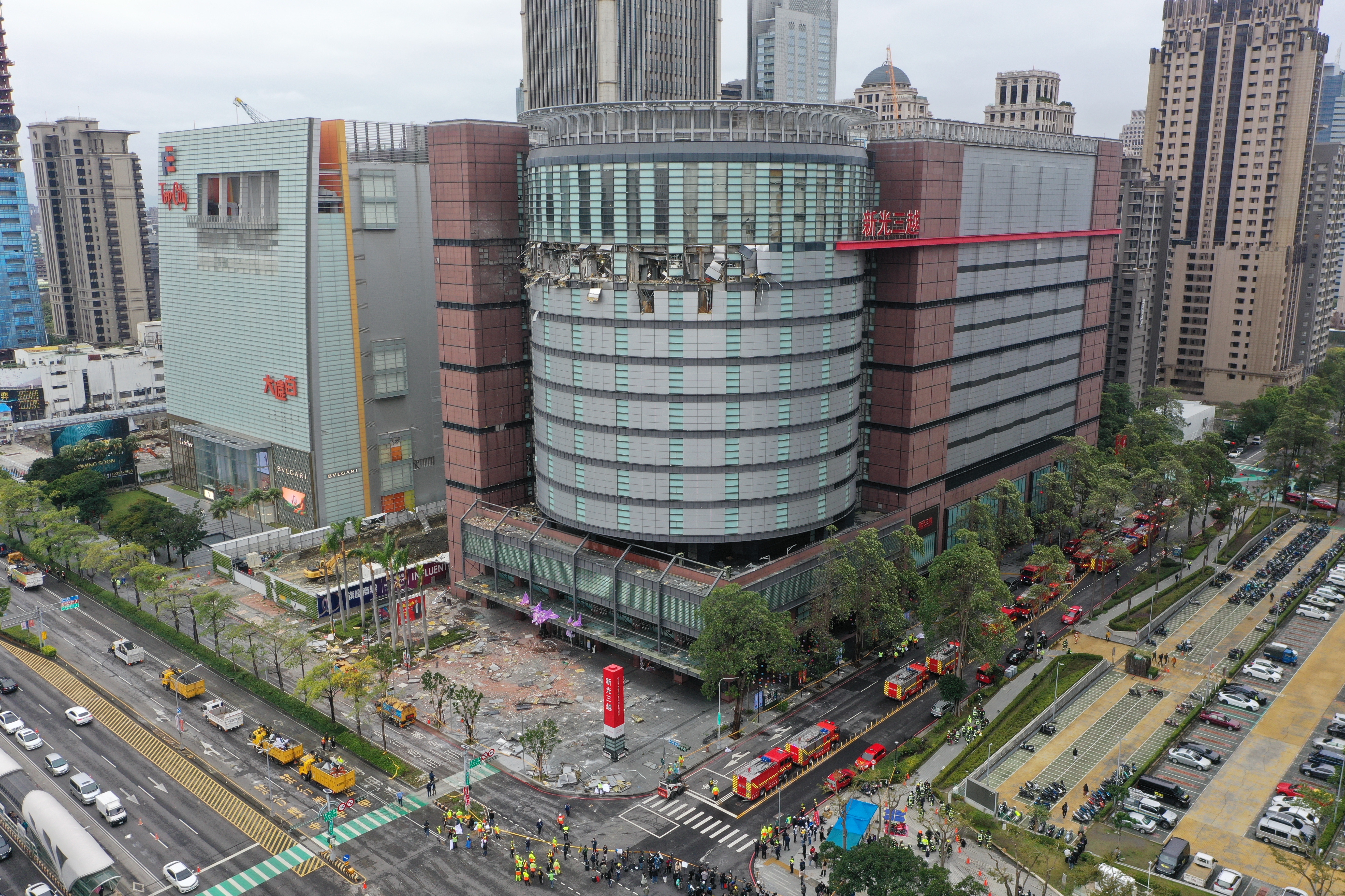 台中新光三越氣爆案造成4死悲劇。(本刊資料照)