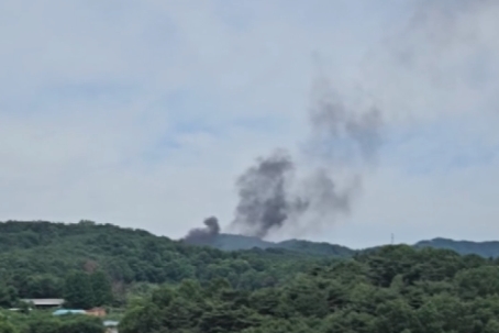 南韓大田市今上午發生重大爆炸事故。(翻攝自YTN)