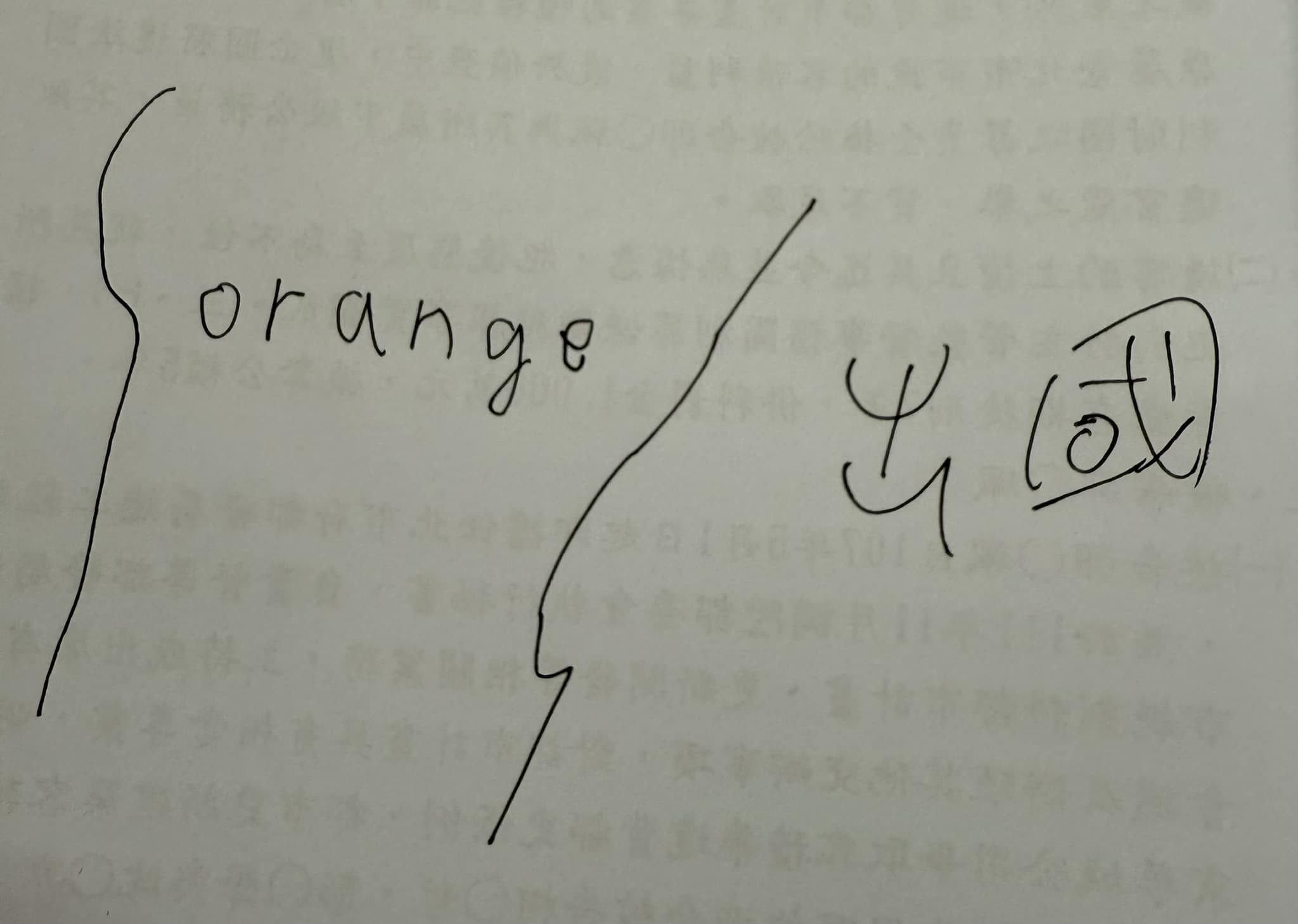 四叉貓法庭旁聽見「orange」字條 批柯文哲稱「arrange」是硬拗