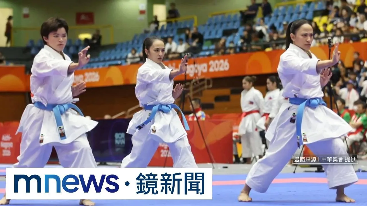 亞運空手道連3天奪牌！　女團形、男子對打鍾孟宇各獲1銅