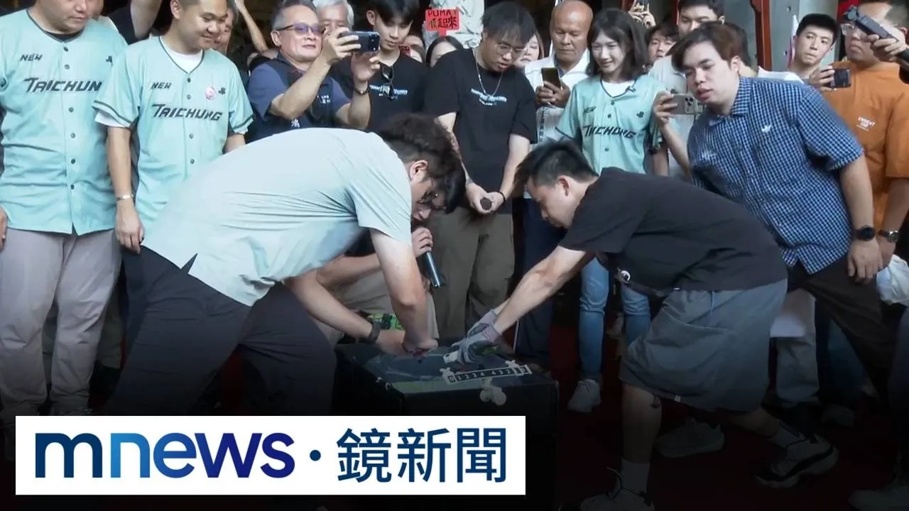 洋流旋風到台中！　沈伯洋合體何欣純「嗨打戰鬥陀螺」