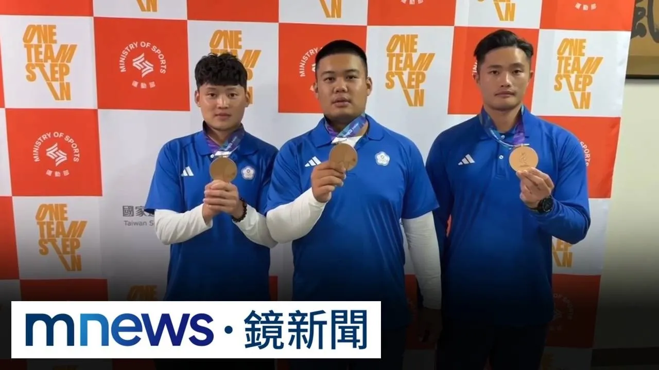 台灣隊再進帳2獎牌！　張筑涵輕艇摘銀、反曲弓男團奪銅