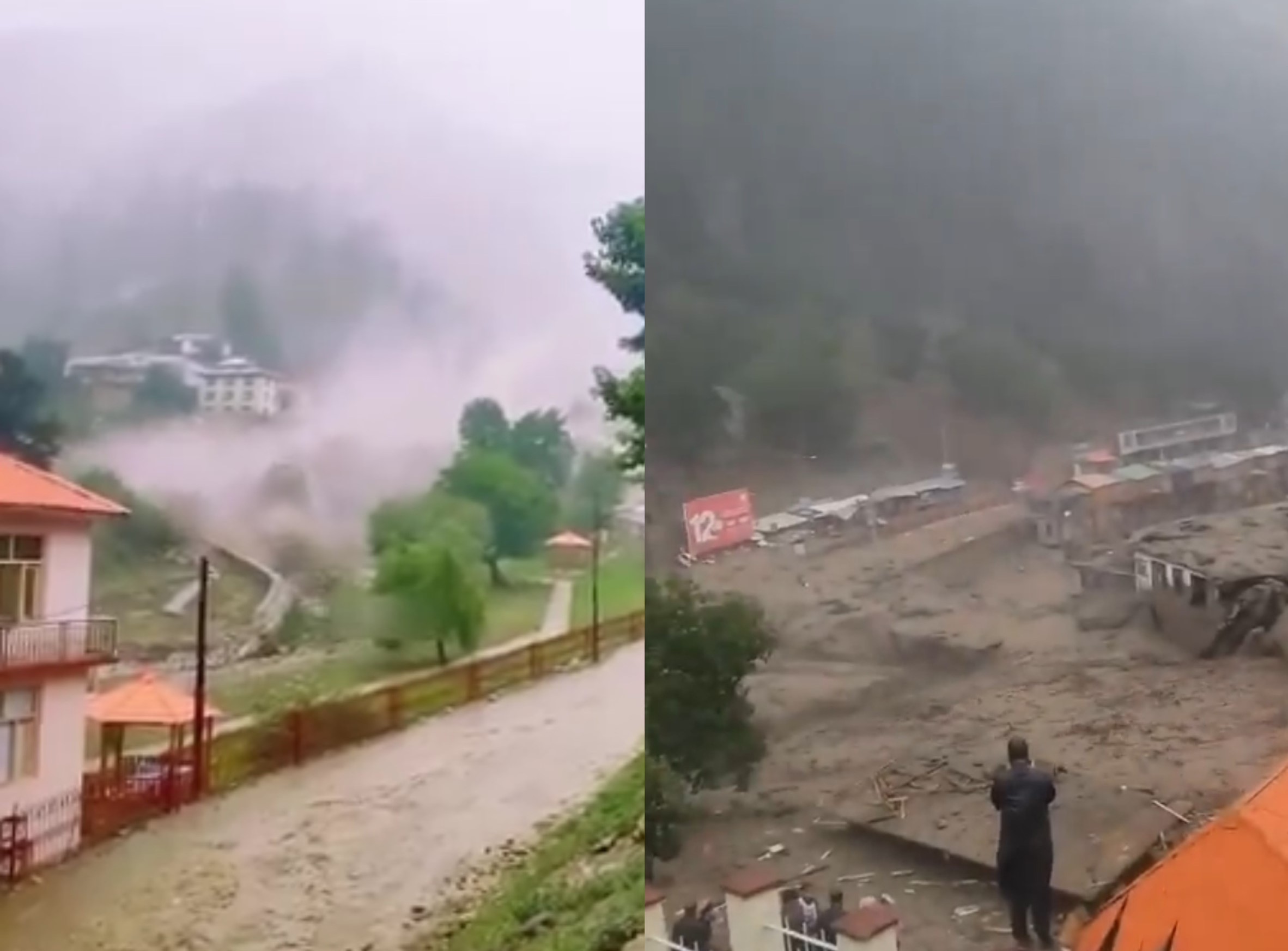 阿富汗東北部爆發山洪,造成至少20人死亡、80多人受傷,逾百人失蹤。(翻攝自X@WeatherMonitors)
