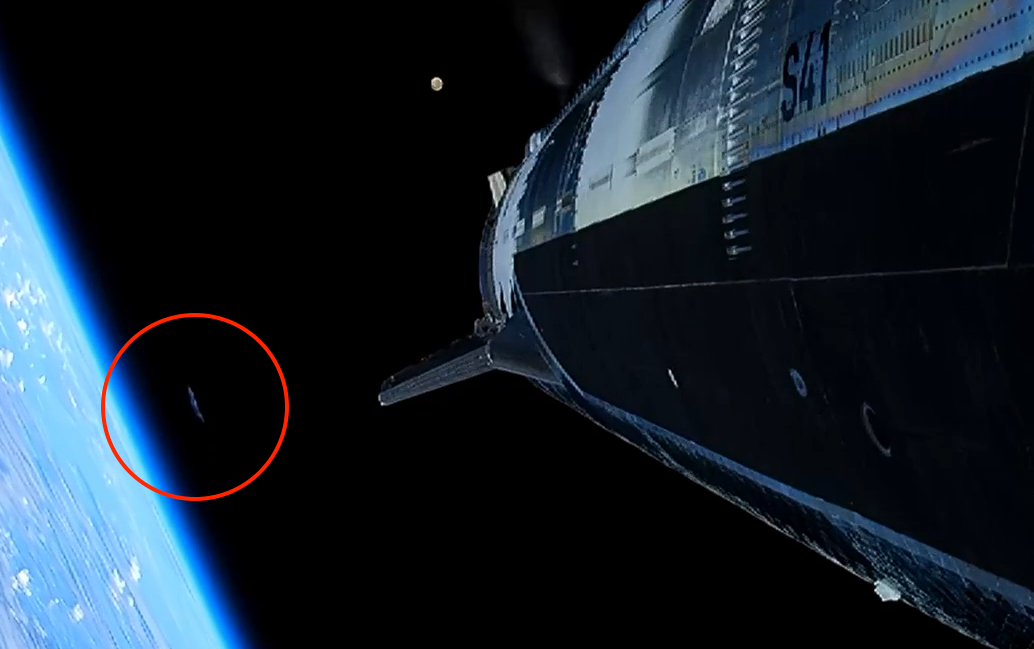 SpaceX直播驚見「UFO」！神祕物體突現太空　網嚇：比一座城市還大