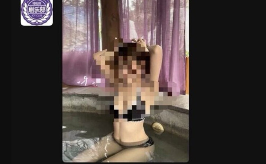 中國貴州貴定縣洛北河漂流(泛舟)景區,被爆出有供美女「伴漂」服務。(翻攝畫面)