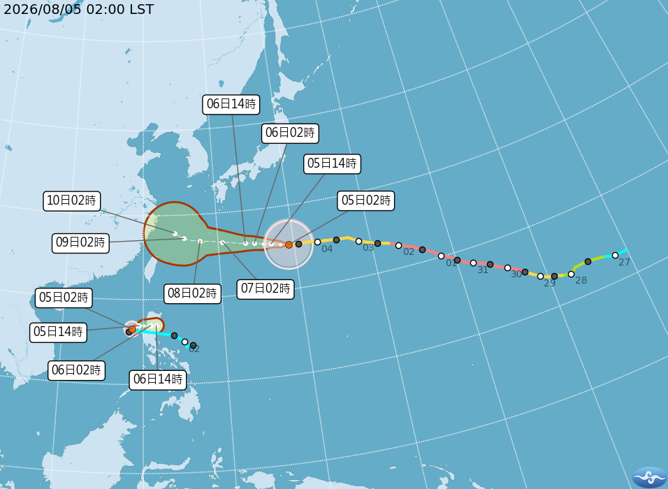 白海豚來襲！父親節進入「搖滾時段」　預測路徑曝光