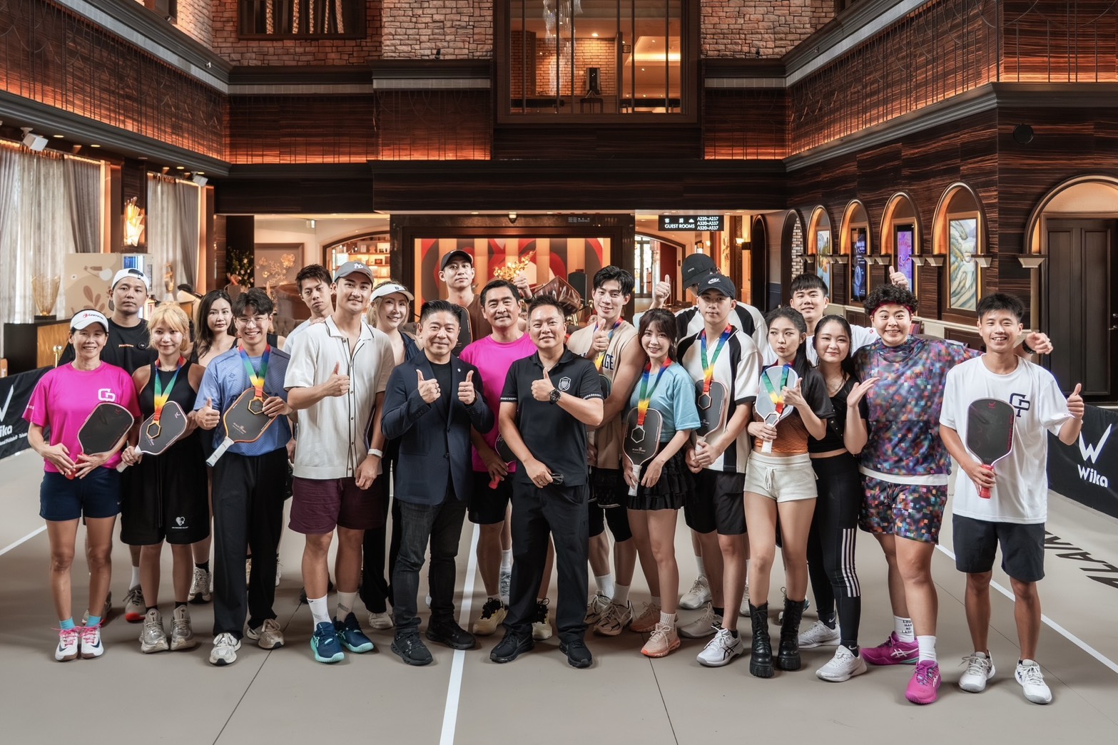 天成集團旗下的瑞穗天合國際觀光酒店攜手CIPP中華國際職業匹克球股份有限公司,將匹克球帶進花蓮瑞穗。