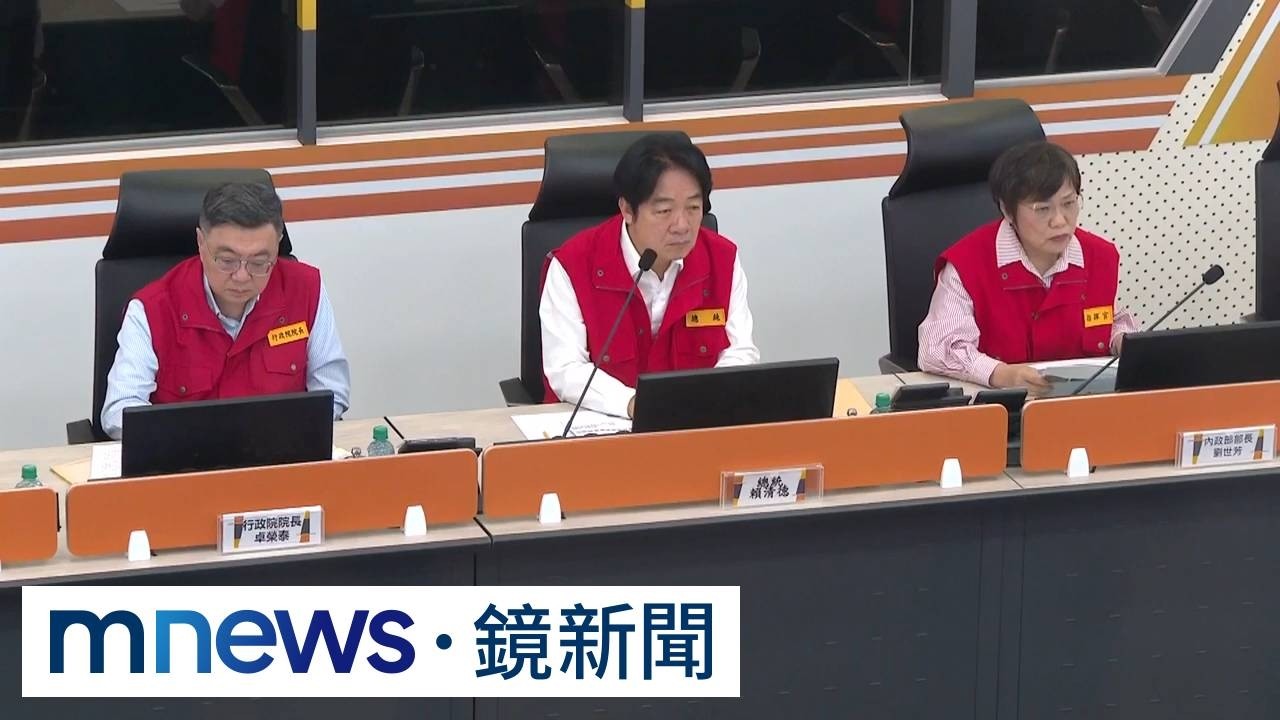 倒數36天！蔣如臨大敵防薔琵　沈喊「我們島上見」2／「10月颱、真厲害」　總統要求各部會與地方密切防颱