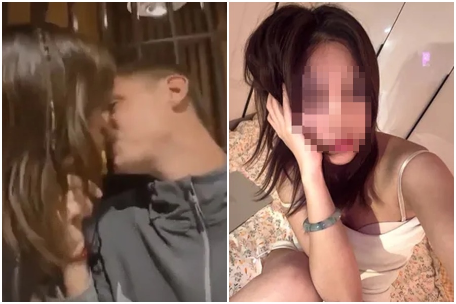 英國一名男子日前到中國旅遊搭訕正妹,還將影片PO在網路上,害對方遭自己國家網友肉搜譏笑。(翻攝自X、IG)