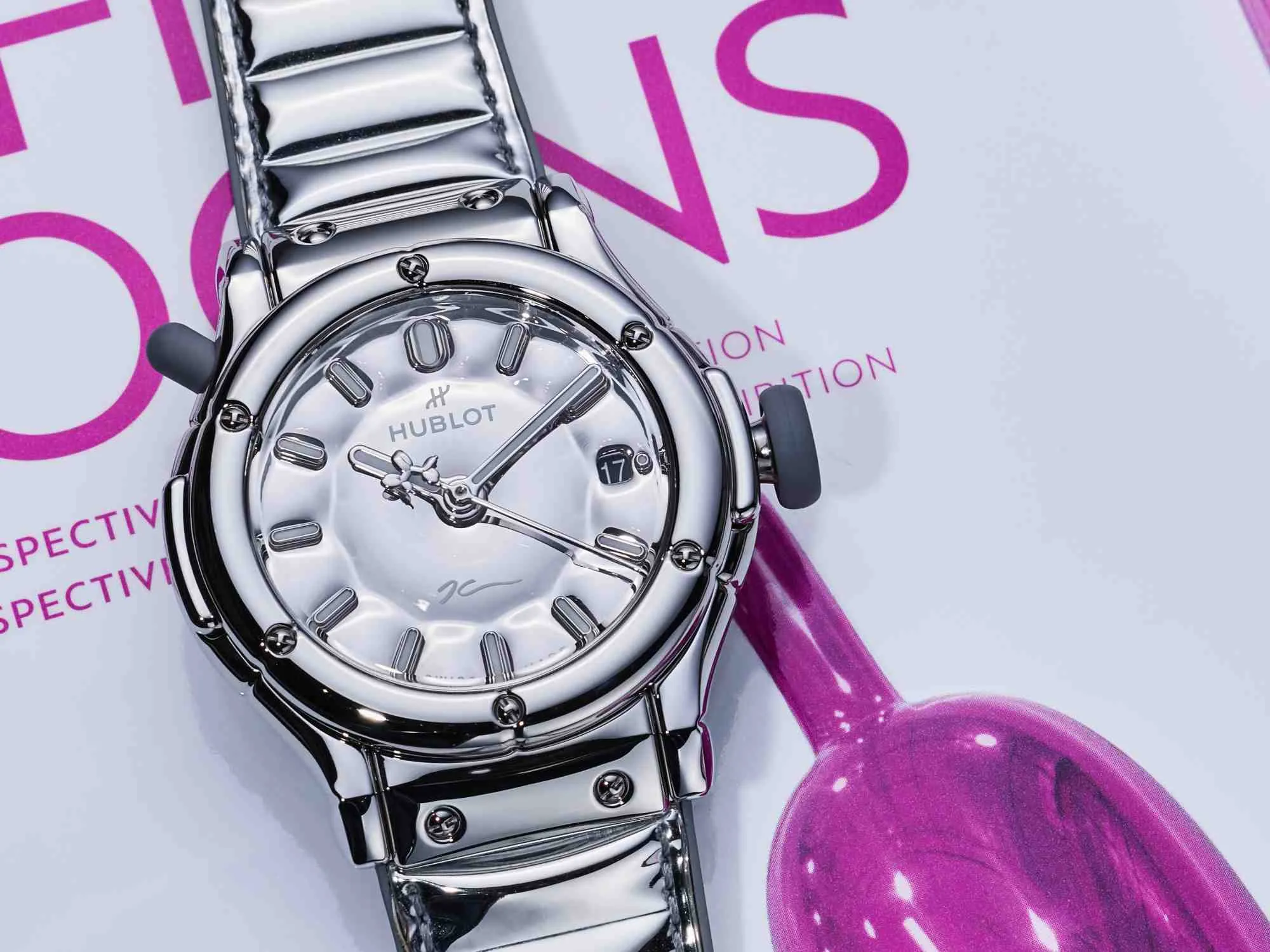 錶誌／把手錶吹成一顆氣球！HUBLOT 宇舶發表 JEFF KOONS Classic Fusion「氣球狗」腕錶