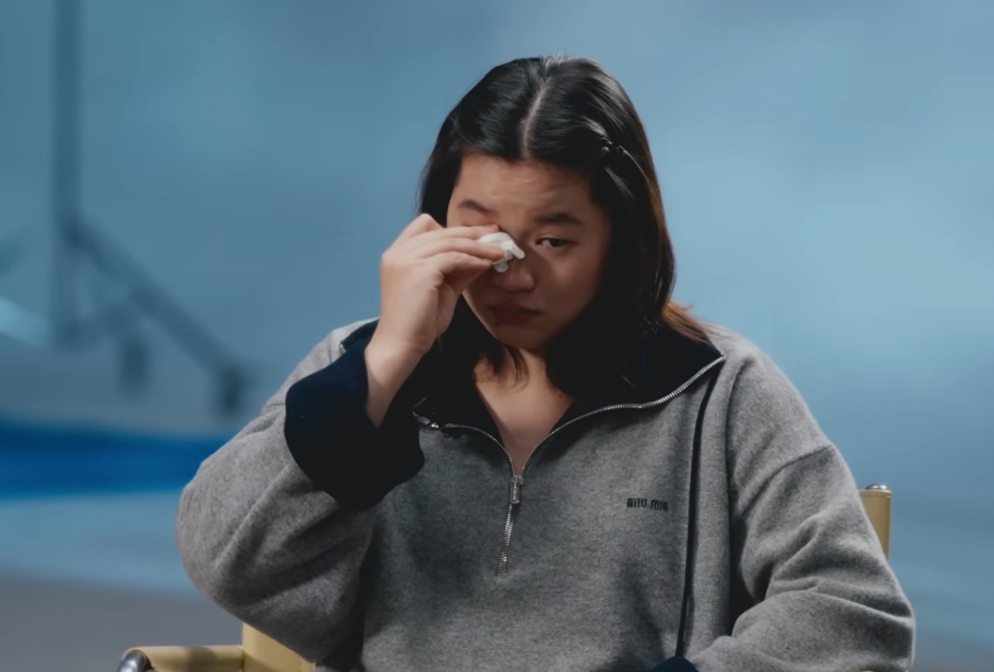 全紅嬋從小苦練跳水,為了成績進行高強度的訓練,也因此讓她的第一次月經比一般人還要晚到。(翻攝自YouTube)